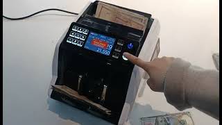 Mix Value Counter Syp Fmd 910Cis Dual Cis Banknote Counter Detector Read Serial Number