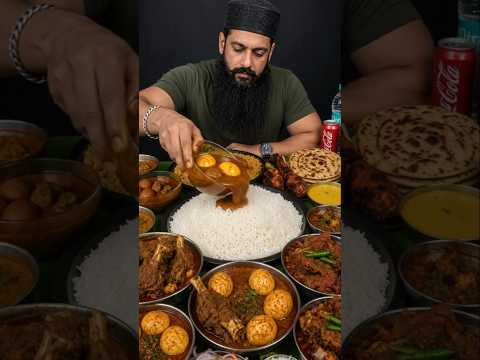 Giant Whole Roasted Mutton Leg Mukbang | Big Bite ASMR Feast Eating Show With Mutton And Eggs