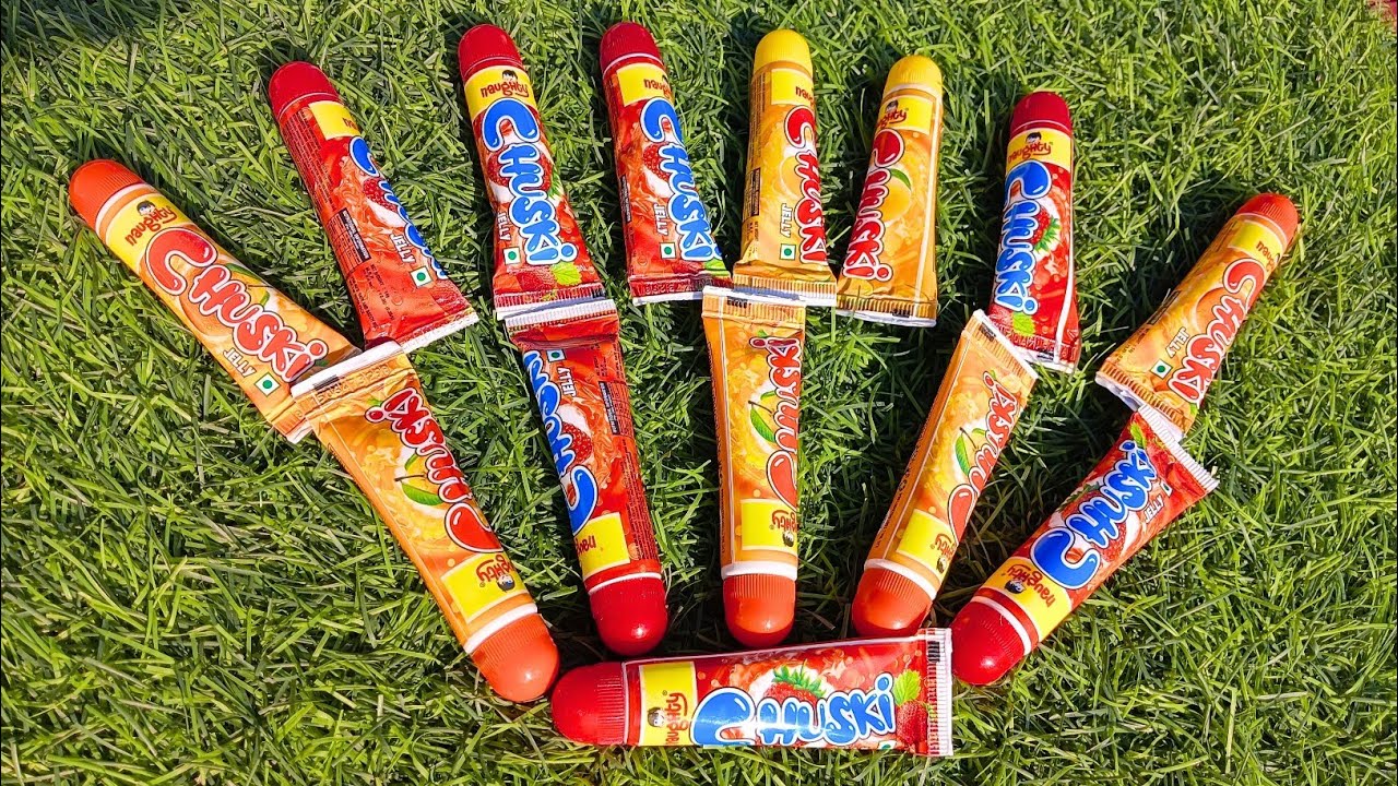 Lipstick Jelly Chuski Wali and Viral Lipstick Wali Candy Unboxing ...