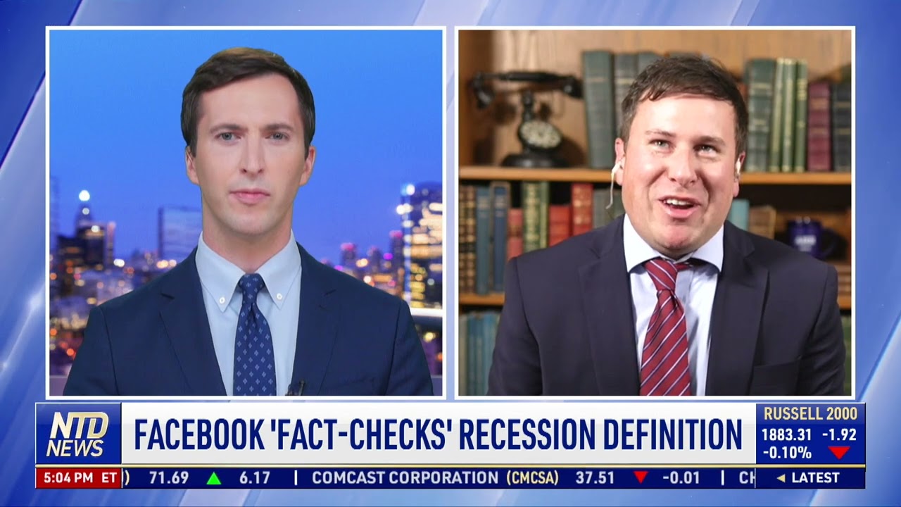 Facebook ‘Fact-Checks’ Recession Definition: Phil Magness