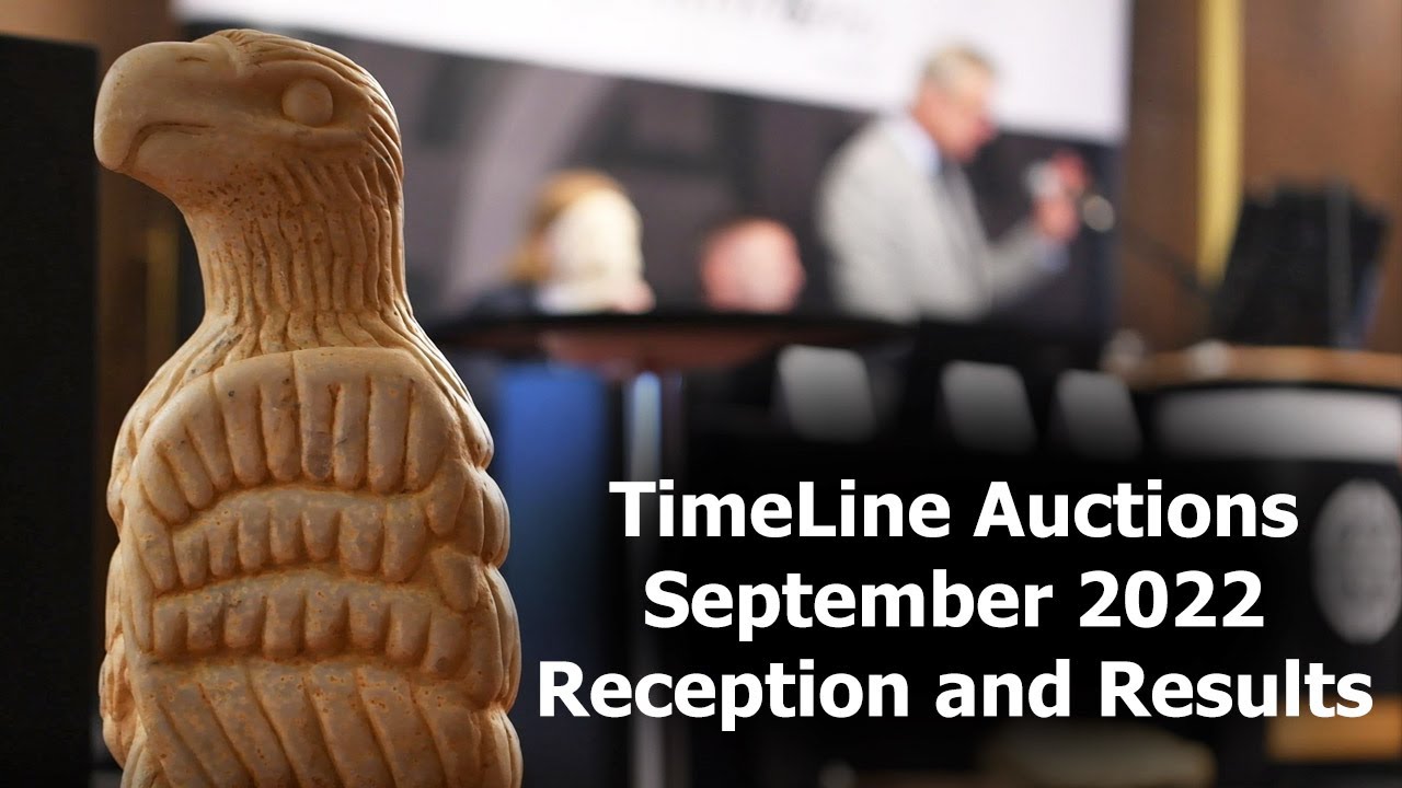 TimeLine Auctions September 2022 - Reception and Results Video