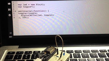 Espruino on ESP8266 LED blink