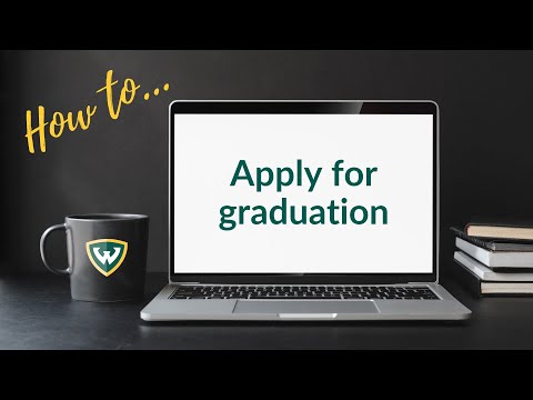 How to apply for graduation