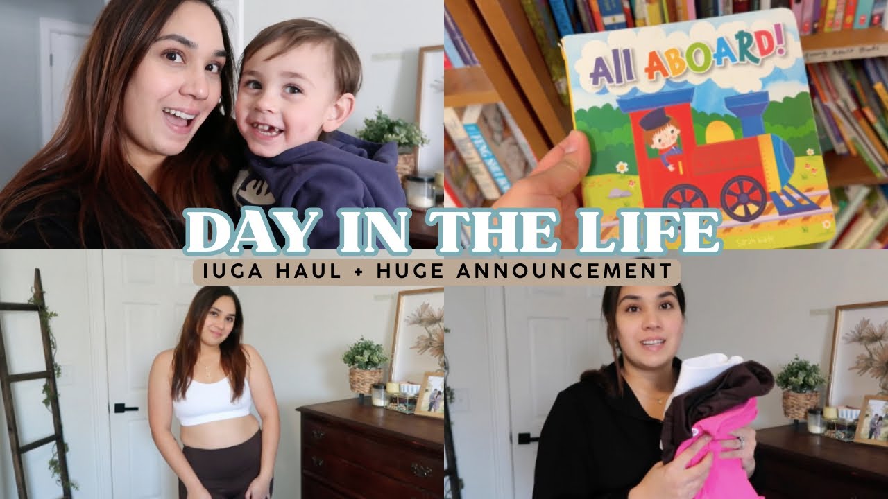 We're officially TTC baby #3! 🍼 IUGA Activewear Try On Haul