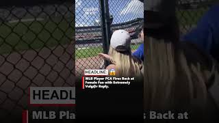 PCA LOSES IT On Heckling Fan During Cubs vs White Sox Game 😳🔥
