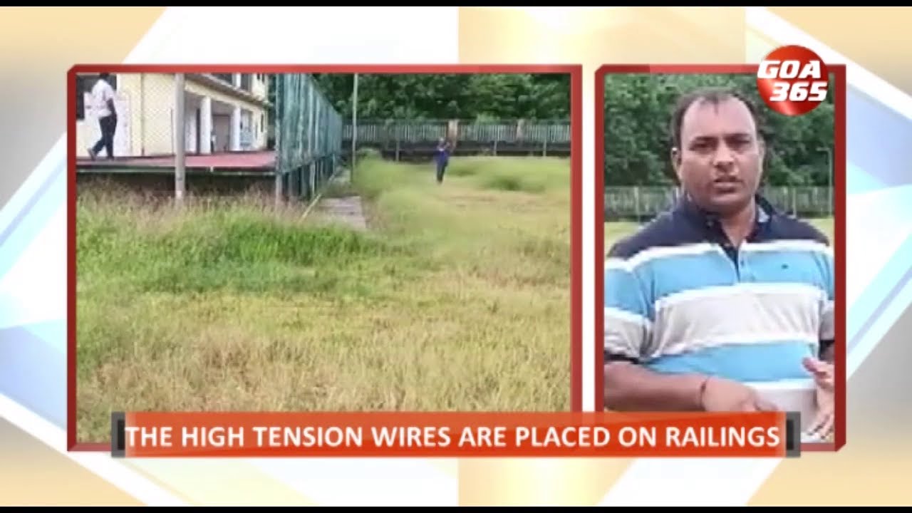THE HIGH TENSION WIRES ARE PLACED ON RAILINGS - YouTube