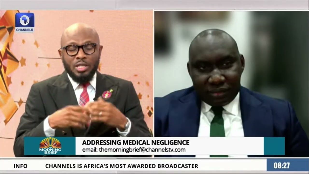 Medical negligence- The legal implications | Dayo Adu, Managing Partner Moroom Africa | Channels TV