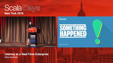 Keynote: Journey to a Real Time Enterprise by Neha Narkhede