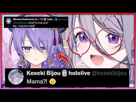 [ENG SUB/Hololive] Biboo has officially claimed Moona as part of her mom collection