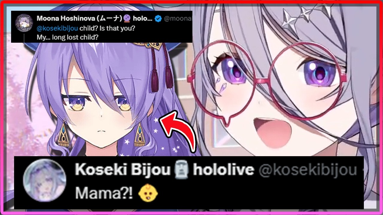 [ENG SUB/Hololive] Biboo has officially claimed Moona as part of her mom collection