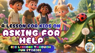 Asking for Help Is Brave! 🤝 Life Lessons for Kids | BeddyBox Character Building
