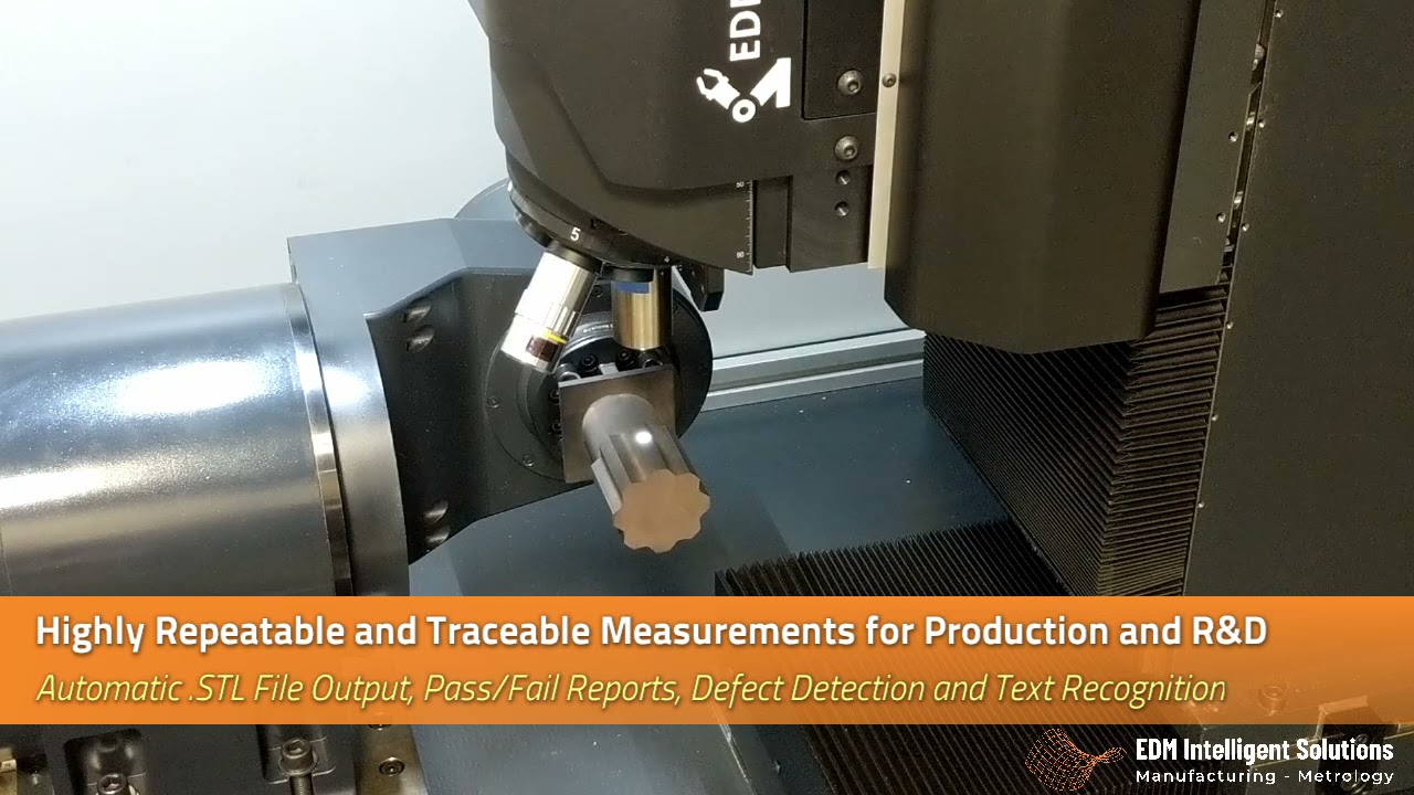 EDMIS - 3D Metrology Systems - MVi5 3D Metrology Center, Optical Measuring System - Overview