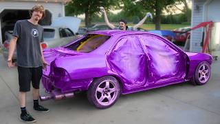 We changed the color last minute..
