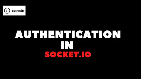 SocketIO Authenticate User Before Connection