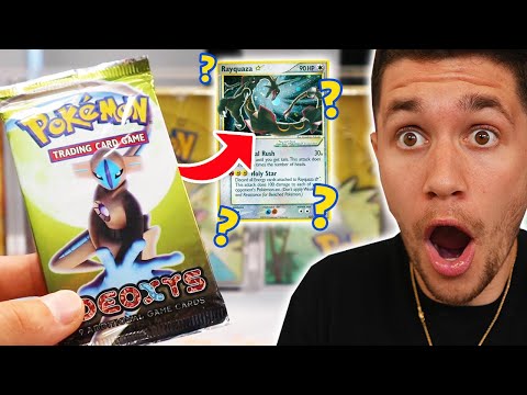EX DEOXYS BOOSTER PACK OPENING & EVOLVING SKIES BOOSTER BOX
