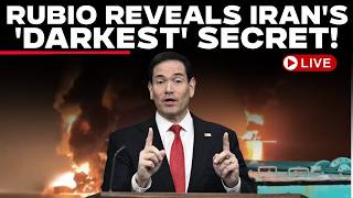 Marco Rubio live: 'Iranians Hitting Us Everywhere', Rubio's Big Nuclear Declaration On Iran | LIVE