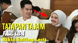 Kemesraan Lesti Kejora Dengan Faul Lida di Meja Makan