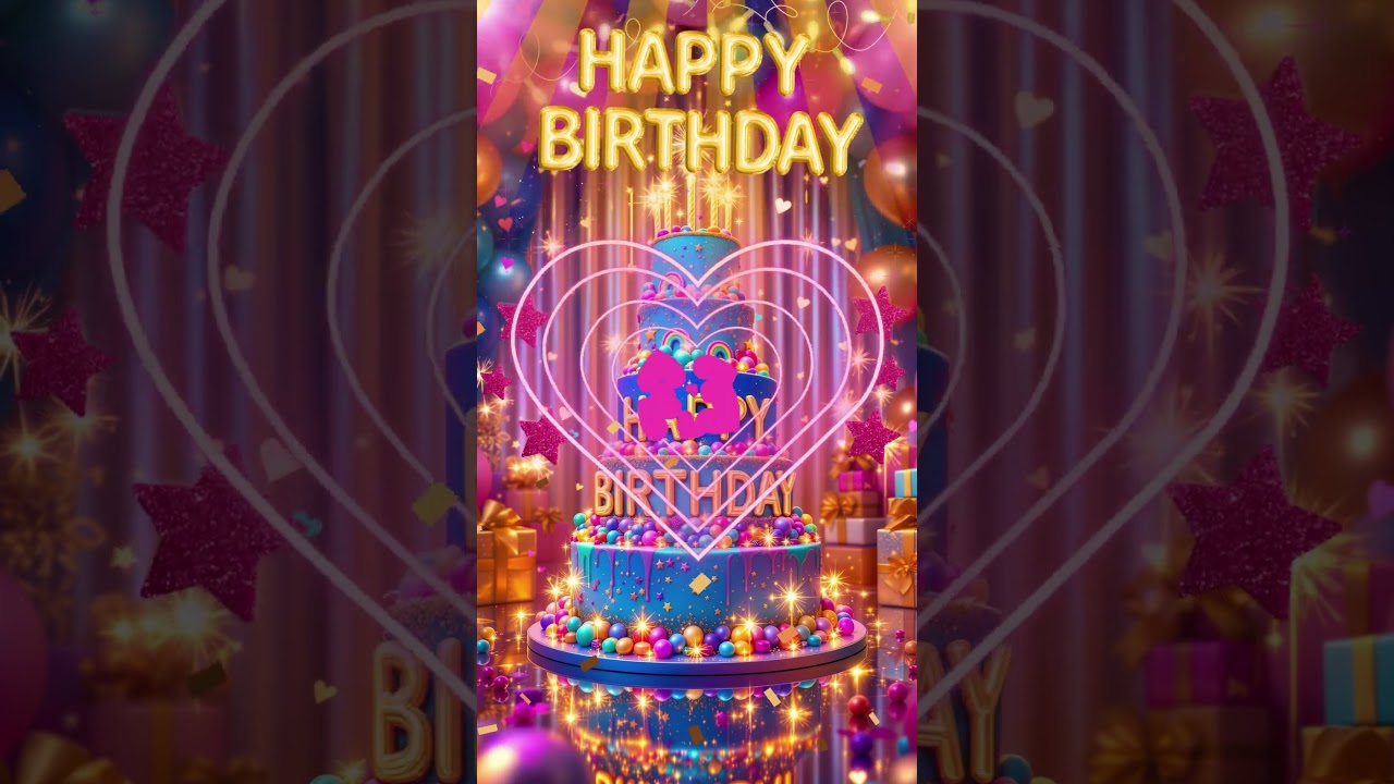 Birthday Time 🎉Happy Birthday Celebration Song