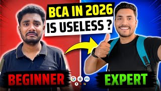 BCA in 2026: Biggest Mistake Students Are Making | Roadmap for BCA | Career Opportunities After BCA