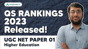 QS Rankings 2023 Released! | Higher Education | UGC NET Paper 1