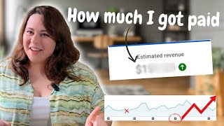THIS Is How Much Money I Made My First Month Monetized On YouTube In 2024