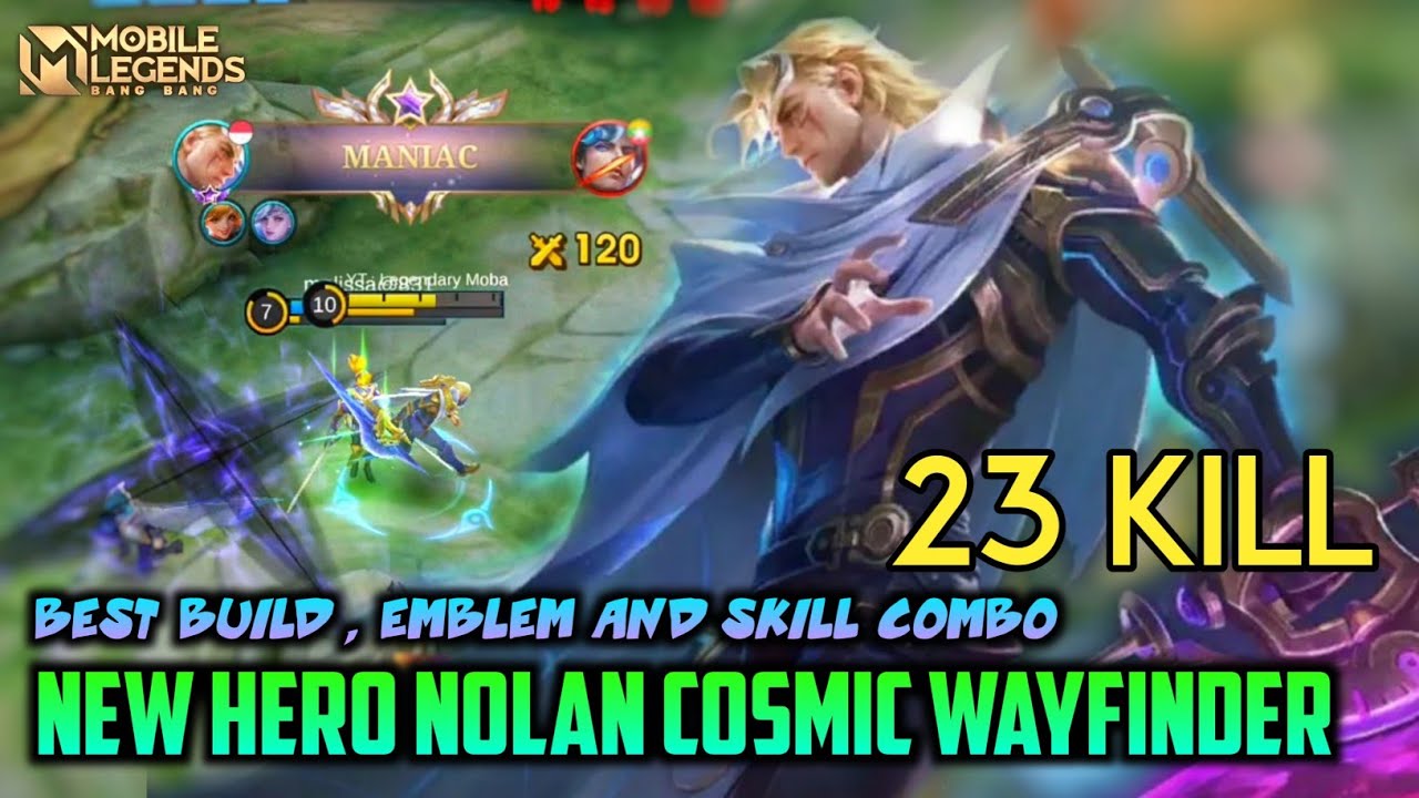 New Hero Nolan Savage Gameplay - Mobile Legends Bang Bang 