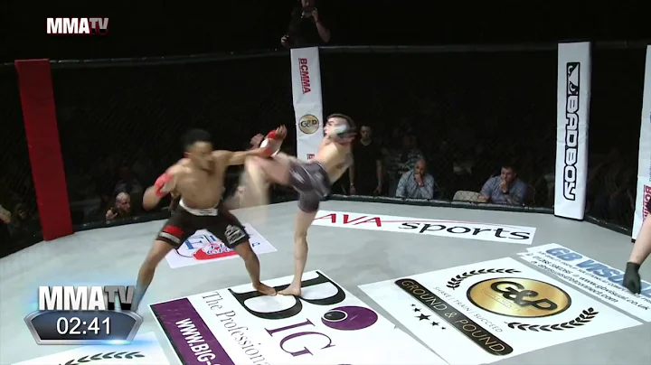 BCMMA 18  Joe Harding brutally knocked out while s...