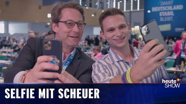 Holt die CSU weniger als fünf Prozent? Fabian Köster beim Parteitag | heute-show vom 17.09.2021