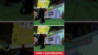 Find 3 Differences Spongebob #60