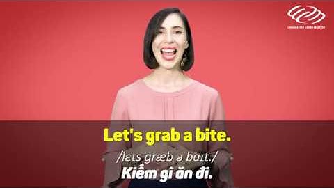 Giao tiếp tiếng Anh cơ bản - 60 CÂU CỬA MIỆNG CỦA NGƯỜI MỸ [Tiếng Anh giao tiếp Langmaster]