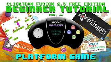 Clickteam Fusion 2.5 - Beginners Tutorial Part II - Platform Game