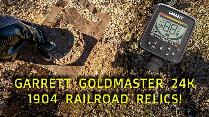 Garrett Goldmaster 24K 1904 Railroad Relic Hunt 2022
