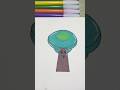 How to draw Mr tree ll how to draw sprunki chatacters easy #incredibox #incrediboxsprunki #mrtree