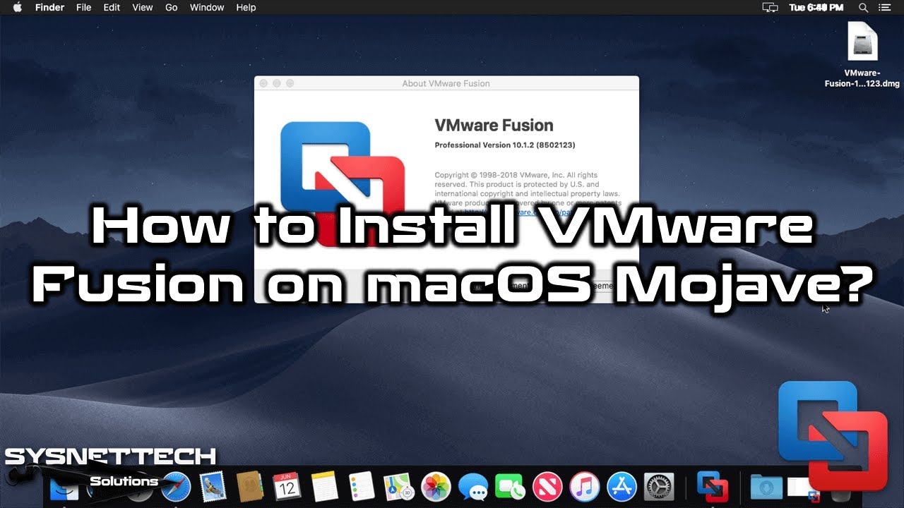 installing mac os vmware