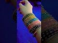 Teri Dulhan Sajaungi ✨ Multicolour Stone Bangles 💖 Bridal Chudi Collection 😍#short#viral#bangles