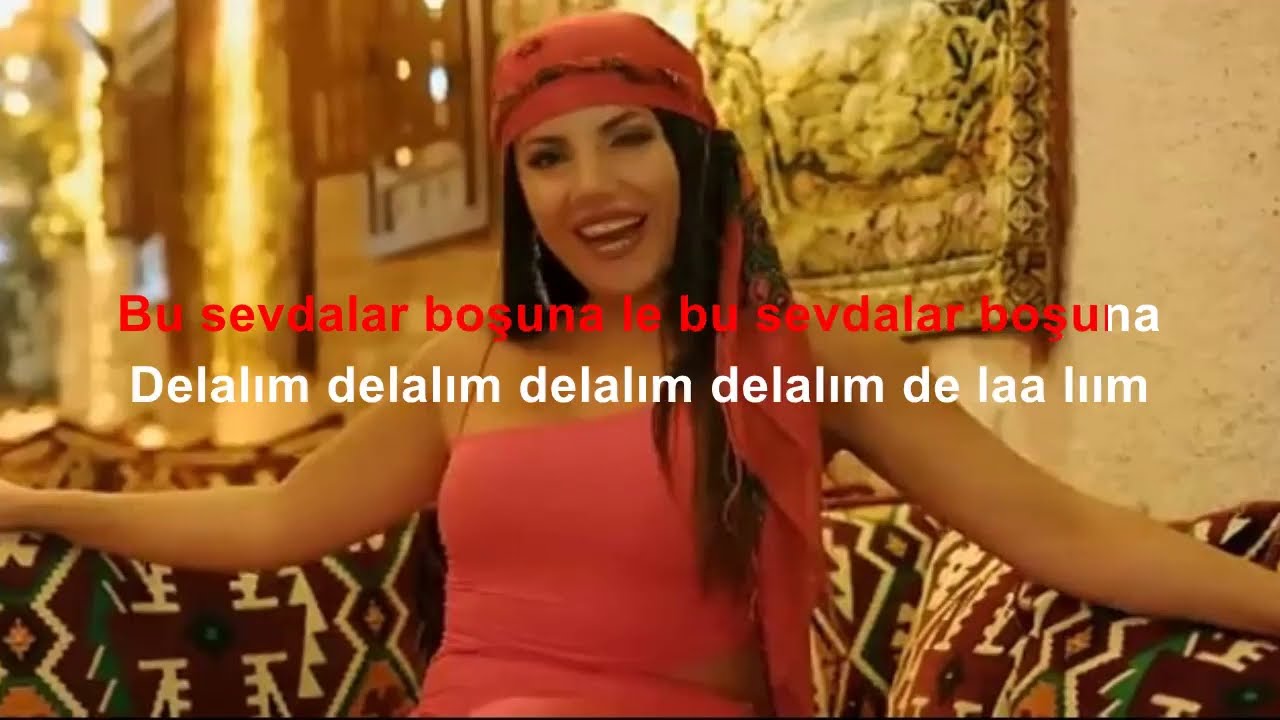 DELALIM AYLiN DEMiR ORJİNAL KARAOKE VE SÖZLERİ 4 FARKLI KARAR İÇ İÇE AYNI VİDEODA