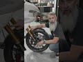 Ohlins Inverted Front Fork Setup