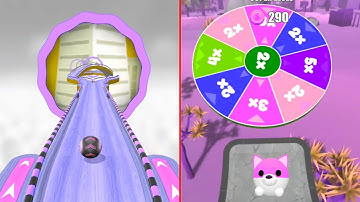 Going Ball vs Rolling ball Sky Escape ,walkthrough gameplay , IOS Android Ball Colour Run New Update