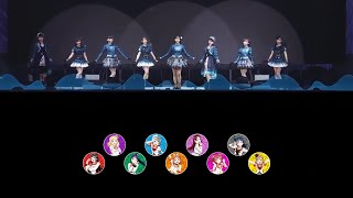 Aqours ~ MIRAI TICKET Dance Position