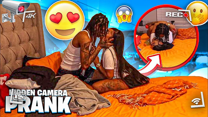 HIDDEN CAMERA PRANK ON BAE   ( SHE DID THIS ... )