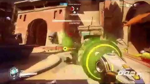 Overwatch Moments #16 -Epic Lucio Point Capture (Break it Down From Above)