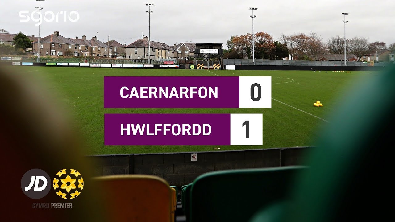 Uchafbwyntiau / Highlights | Caernarfon 0-1 Hwlffordd