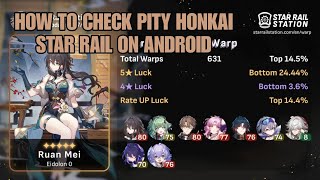 HOW TO CHECK PITY HONKAI STAR RAIL ON ANDROID screenshot 5