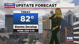 Showers and storms remain this week
