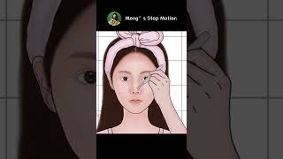 Full record of the process of saving the acne prone skin#shorts #asmr #animation