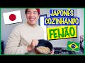 Japonês tentando cozinhar feijão sozinho!