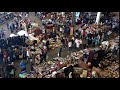 People shopping on market time lapse