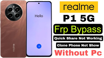 Realme P1 5G Frp Bypass | Without Pc | Google Account Lock Unlock - New Security Update 2025