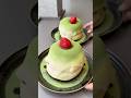雲のようなふわふわ抹茶大福パンケーキ