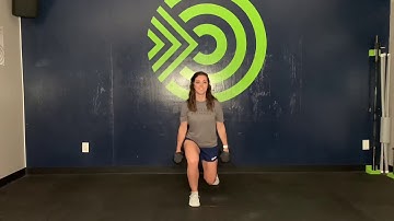 Dual Dumbbell Suitcase Split Squat